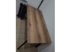 Стол Тринити Лофт 120 32 мм бетон / черный матовый фото покупателя 279