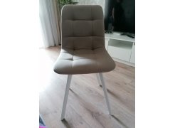 Стул на металлокаркасе Чилли светло-серый / черный фото покупателя 396