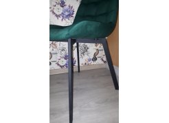 Стул на металлокаркасе Челси латте / черный фото покупателя 147