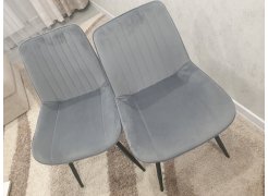 Стул на металлокаркасе Седа К крутящийся светло-серый  / белый фото покупателя 359