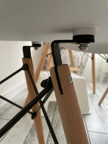 Пластиковый стул Eames PC-015 желтый фото покупателя 115