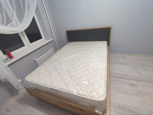 Двуспальная кровать Клауд 160х200 парящая дуб крафт золотой / антрацит фото покупателя 276