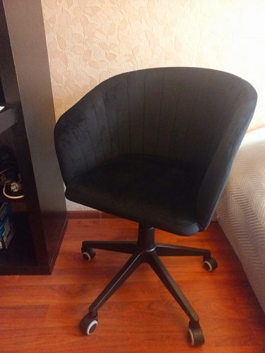 Компьютерное кресло Тибо 01 светло-коричневый / черный фото покупателя 121