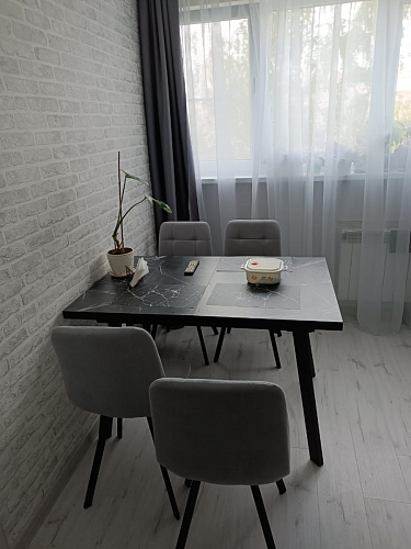 Стул на металлокаркасе Чилли К темно-серый (velutto 32) / черный фото покупателя 402