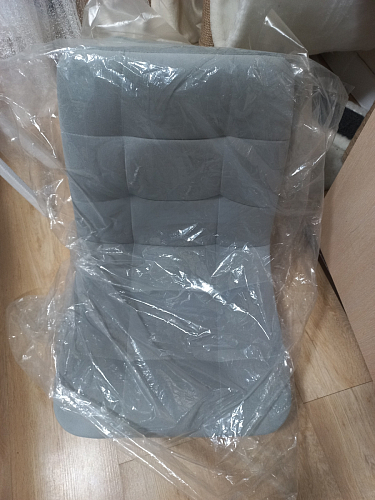 Стул на металлокаркасе Чилли черный / зеленый фото покупателя 1347