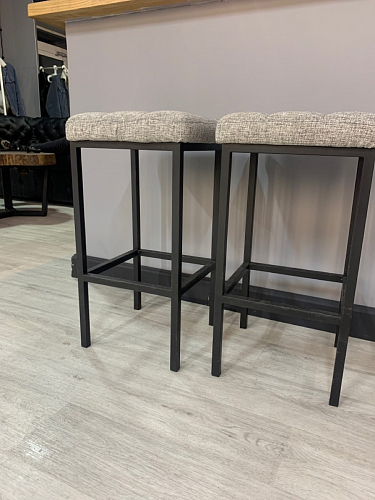 Барный стул Лофт линкольн белый / белый матовый фото покупателя 278