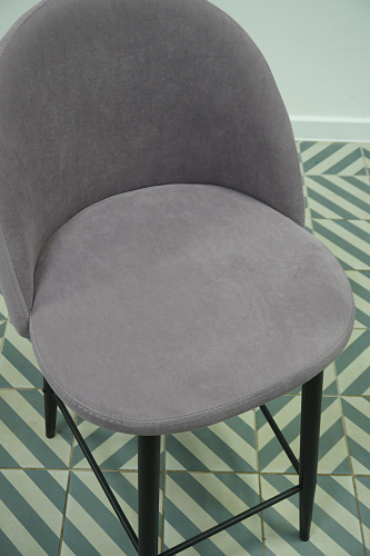 Барный стул Амизуре катания изумруд / черный матовый из шоурума 3