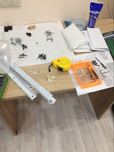 Стол письменный Kiwi дуб сонома фото покупателя 38