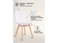 Пластиковый стул Vart clear / wood