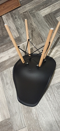 Пластиковый стул Eames PC-015 желтый фото покупателя 67