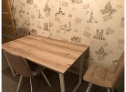 Стол Лота Лофт 120 25 мм сабия / черный матовый фото покупателя 295