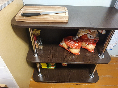 Стол-книжка с полками венге фото покупателя 12