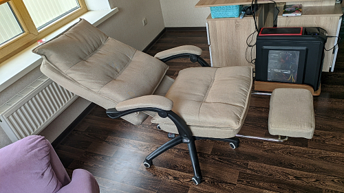 Компьютерное кресло Rapid голубое фото покупателя 35