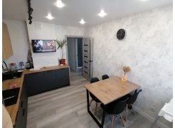 Стол Лота Лофт 140 25 мм черный матовый / бетон фото покупателя 409