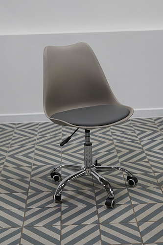 Компьютерное кресло Kolin cappuccino / chrome из шоурума 2