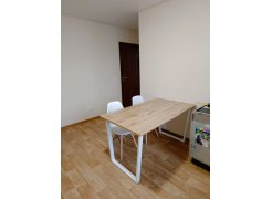 Деревянный стол Лота Лофт 120(160)х75 черный матовый / бетон светлый фото покупателя 521