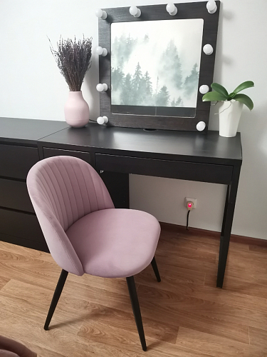 Стул Gabi 1 розовый фото покупателя 188