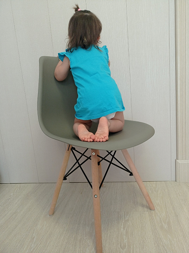 Пластиковый стул Eames PC-015 желтый фото покупателя 346