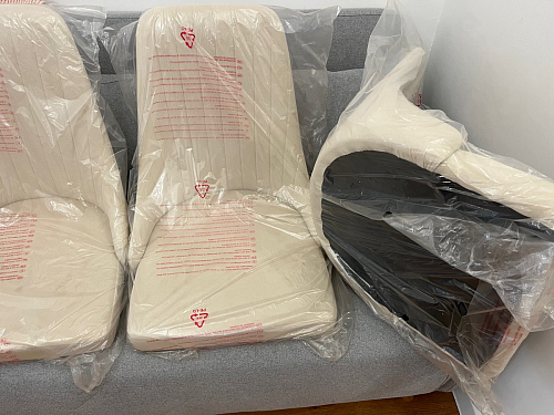 Стул на металлокаркасе Kora black / gray фото покупателя 365