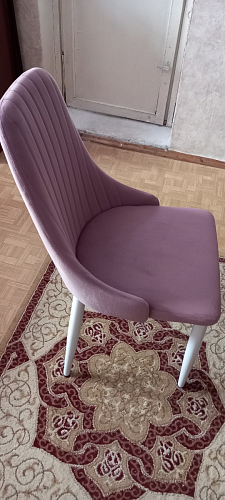 Стул на металлокаркасе Kora gray / black фото покупателя 260