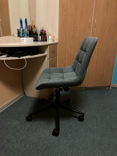 Компьютерное кресло Честер кирпичный / черный фото покупателя 27