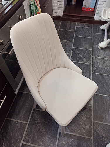 Стул на металлокаркасе Kora black / gray фото покупателя 113