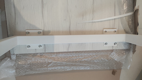 Стол Лота Лофт 140 25 мм черный матовый / бетон фото покупателя 976