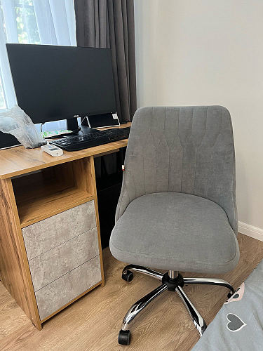 Компьютерное кресло Swan/Сван серый фото покупателя 30