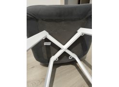 Стул на металлокаркасе Чилли светло-серый / черный фото покупателя 90