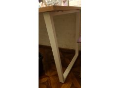 Деревянный стол Лота Лофт 120(160)х75 черный матовый / бетон светлый фото покупателя 116