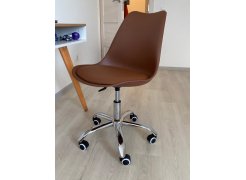 Компьютерное кресло Kolin с подушкой clear / white фото покупателя 245