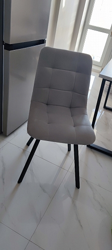 Стул на металлокаркасе Чилли бирюзовый / черный фото покупателя 1115