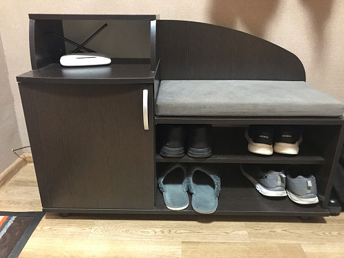 Тумба для обуви Хит венге  - Уцененный экземпляр фото покупателя 9