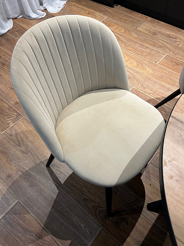 Стул на металлокаркасе Gabi latte / gold / black фото покупателя 169