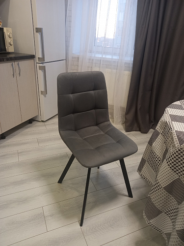 Стул на металлокаркасе Чилли синий / белый фото покупателя 1074