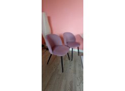 Стул на металлокаркасе Gabi 1 бежевый / черный с серебряными наконечниками фото покупателя 747