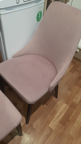 Стул на металлокаркасе Kora light purple / black фото покупателя 423