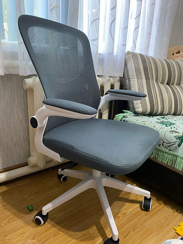 Компьютерное кресло Konfi gray / blue / white фото покупателя 193