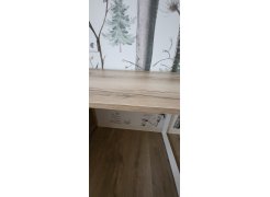 Письменный стол Битти Лофт 116х60х75 дуб вотан / черный матовый фото покупателя 47