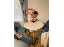 Стул на металлокаркасе Gabi blue / black фото покупателя 128