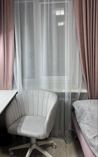 Компьютерное кресло Тибо confetti chocolate / белый фото покупателя 179