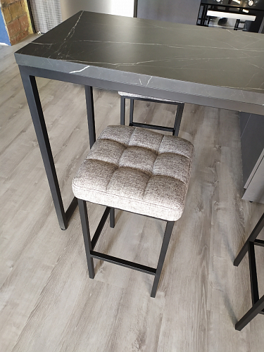 Барный стул Лофт катания лаванда / белый матовый фото покупателя 297