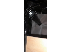 Односпальная кровать Фади 80х200 черная фото покупателя 901