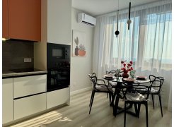 Стеклянный стол Норфолк 100 золото фото покупателя 50