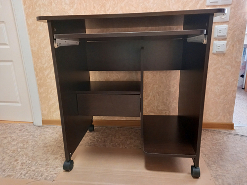 Стол компьютерный КСТ-10.1 бетон фото покупателя 7