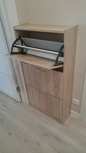 Тумба для обуви ТО-24 дуб сонома фото покупателя 11