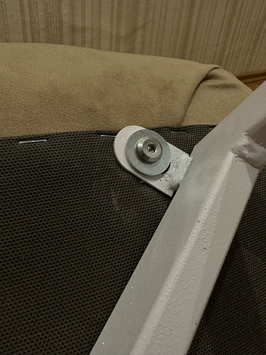 Стул на металлокаркасе Чилли черный / голубой фото покупателя 131