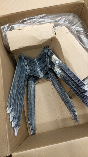 Стул на металлокаркасе Чилли К светло-серый велюр / черный каркас фото покупателя 1500