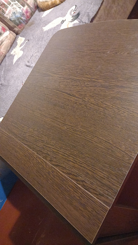 Стол-книжка СтК6 венге / дуб молочный высота 54 см фото покупателя 164