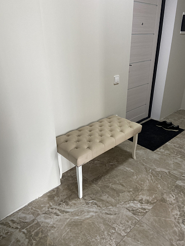 Банкетка Ницца 800 мм Velutto 01 / без молдинга фото покупателя 2